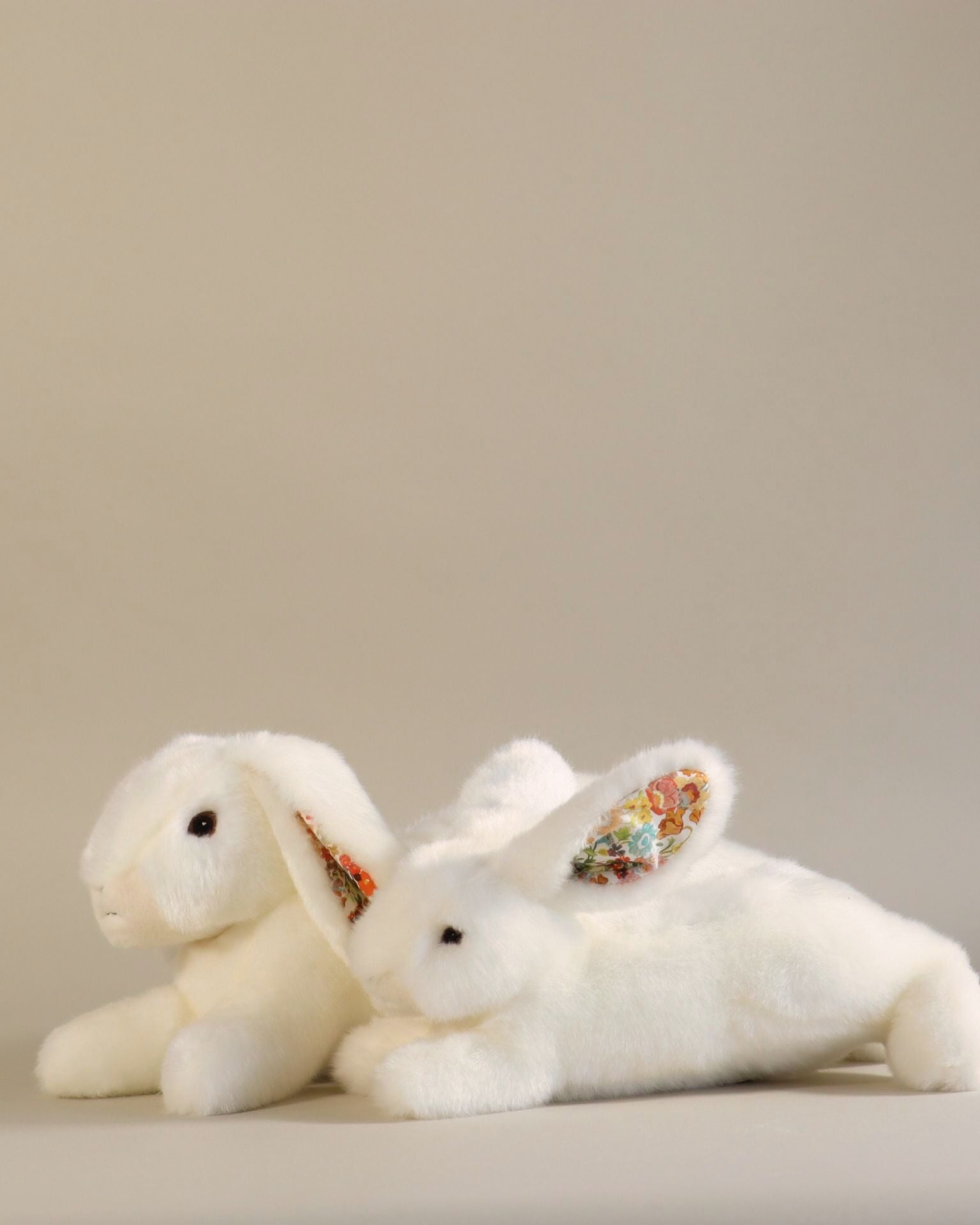 Lapin en Peluche Martin Blanc Liberty