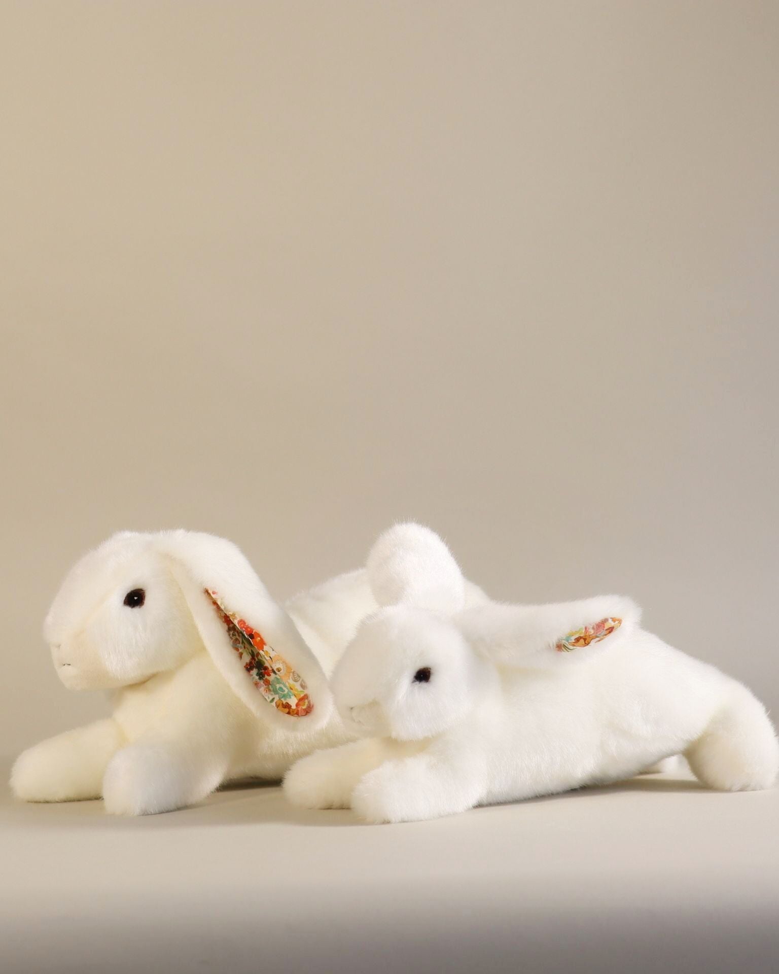 Lapin en Peluche Martin Blanc Liberty