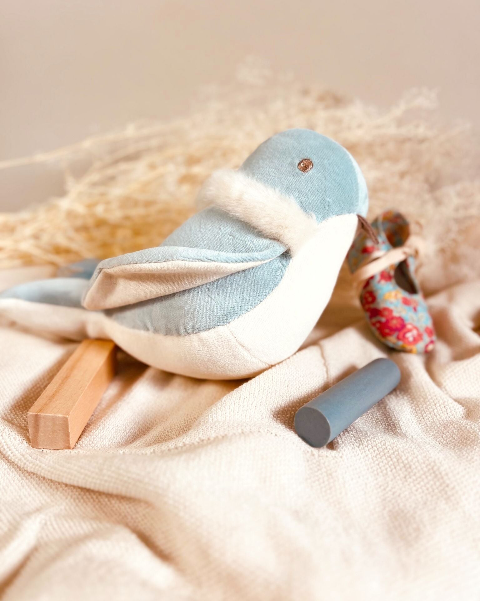 Oiseau d'éveil Bleu