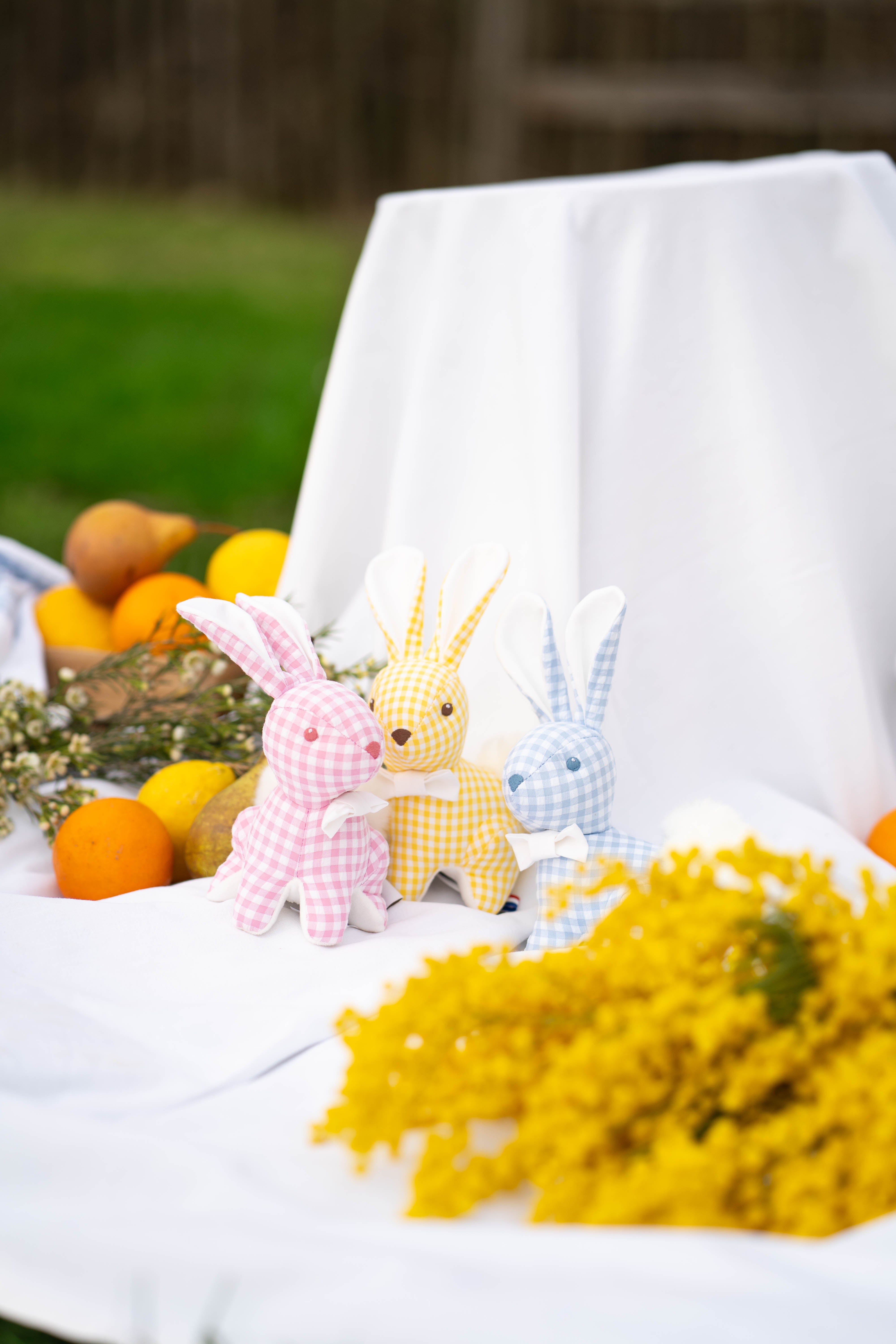 Hochet Lapin Socute Vichy