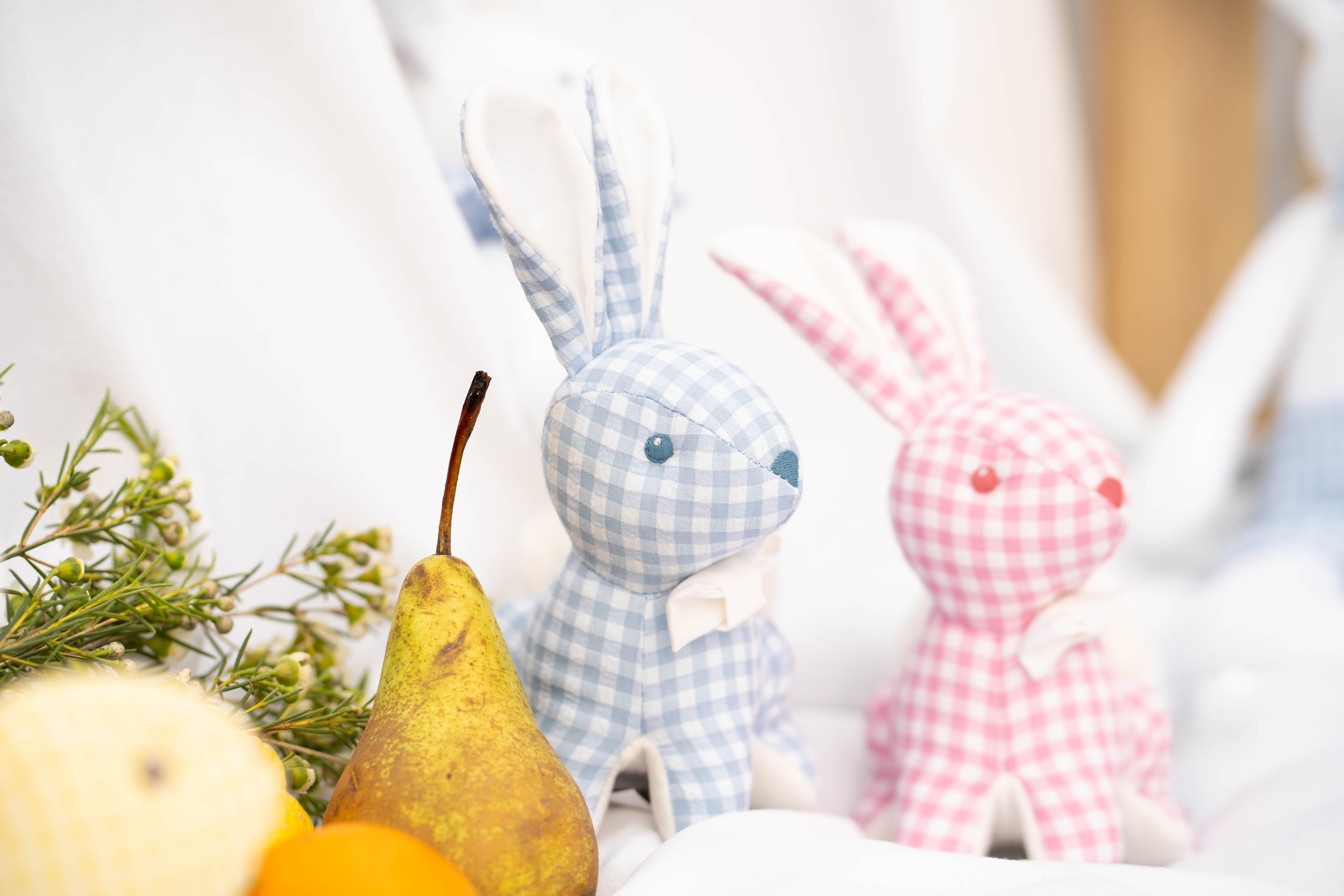 Hochet Lapin Socute Vichy