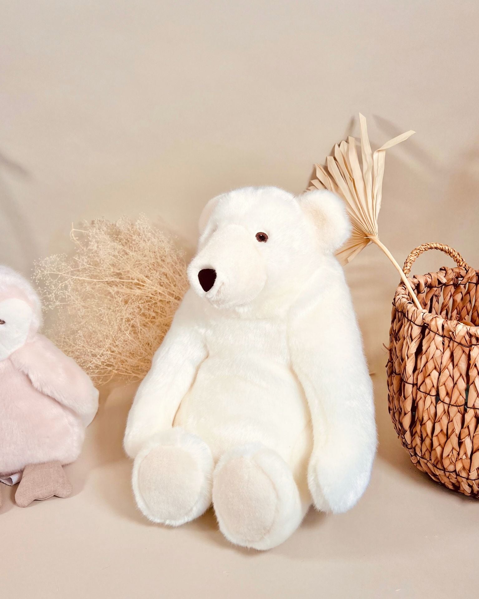 Peluche Ours Paul Emile Blanc