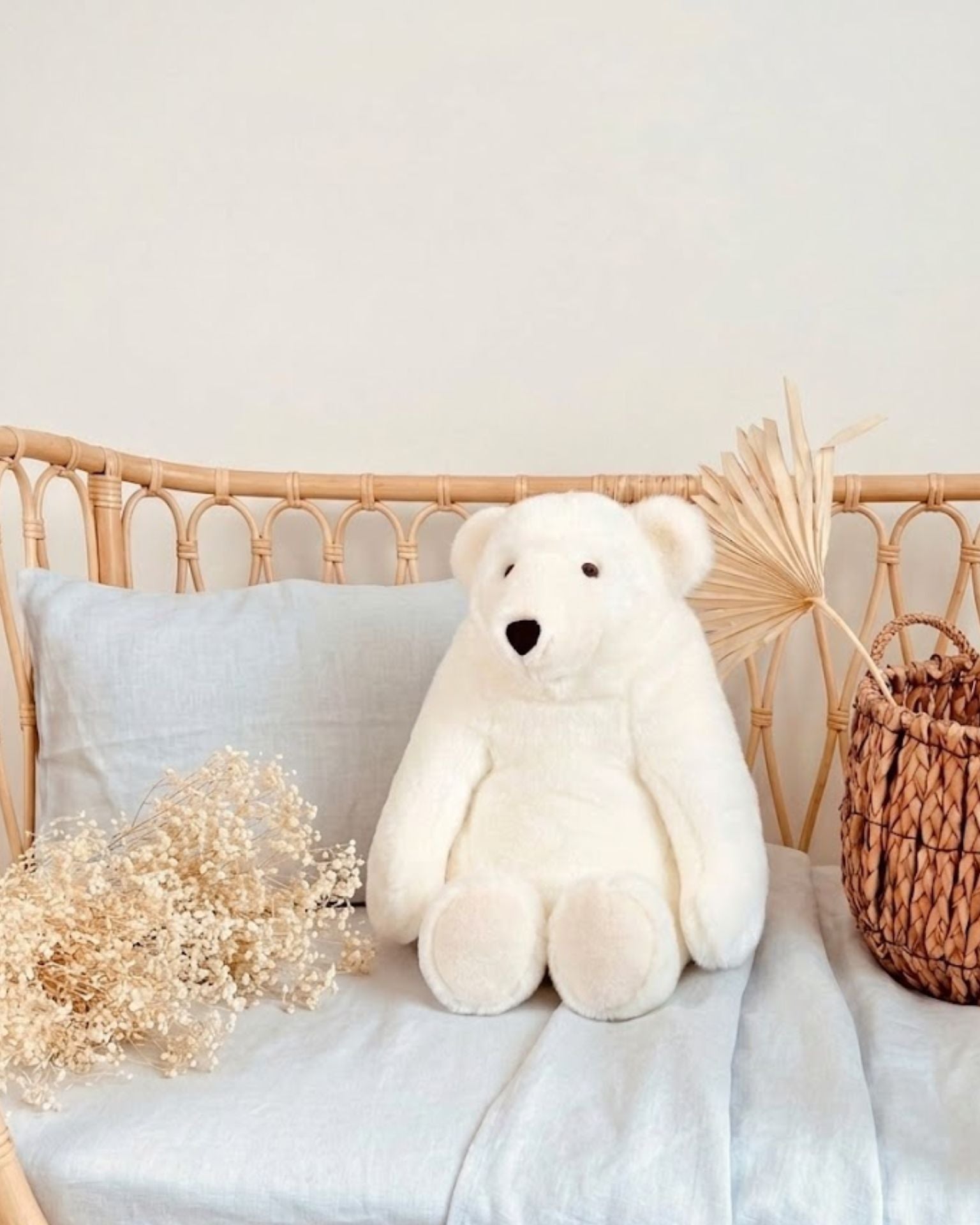 Peluche Ours Paul Emile Blanc