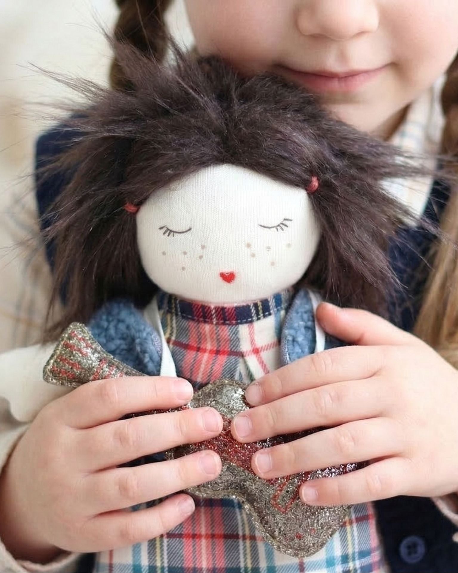 Poupées en tissu Les 3 complices