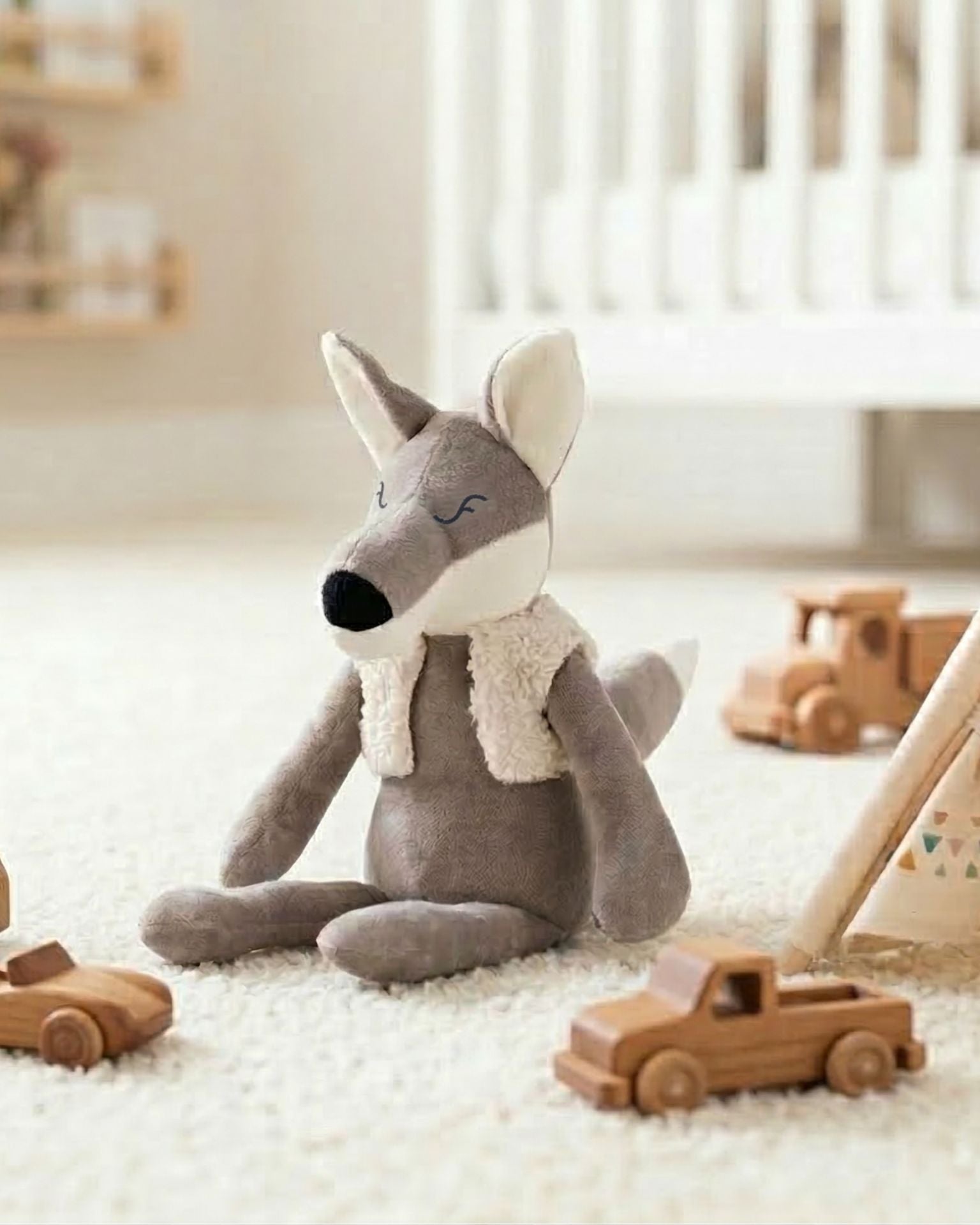 Poupée le loup Henri