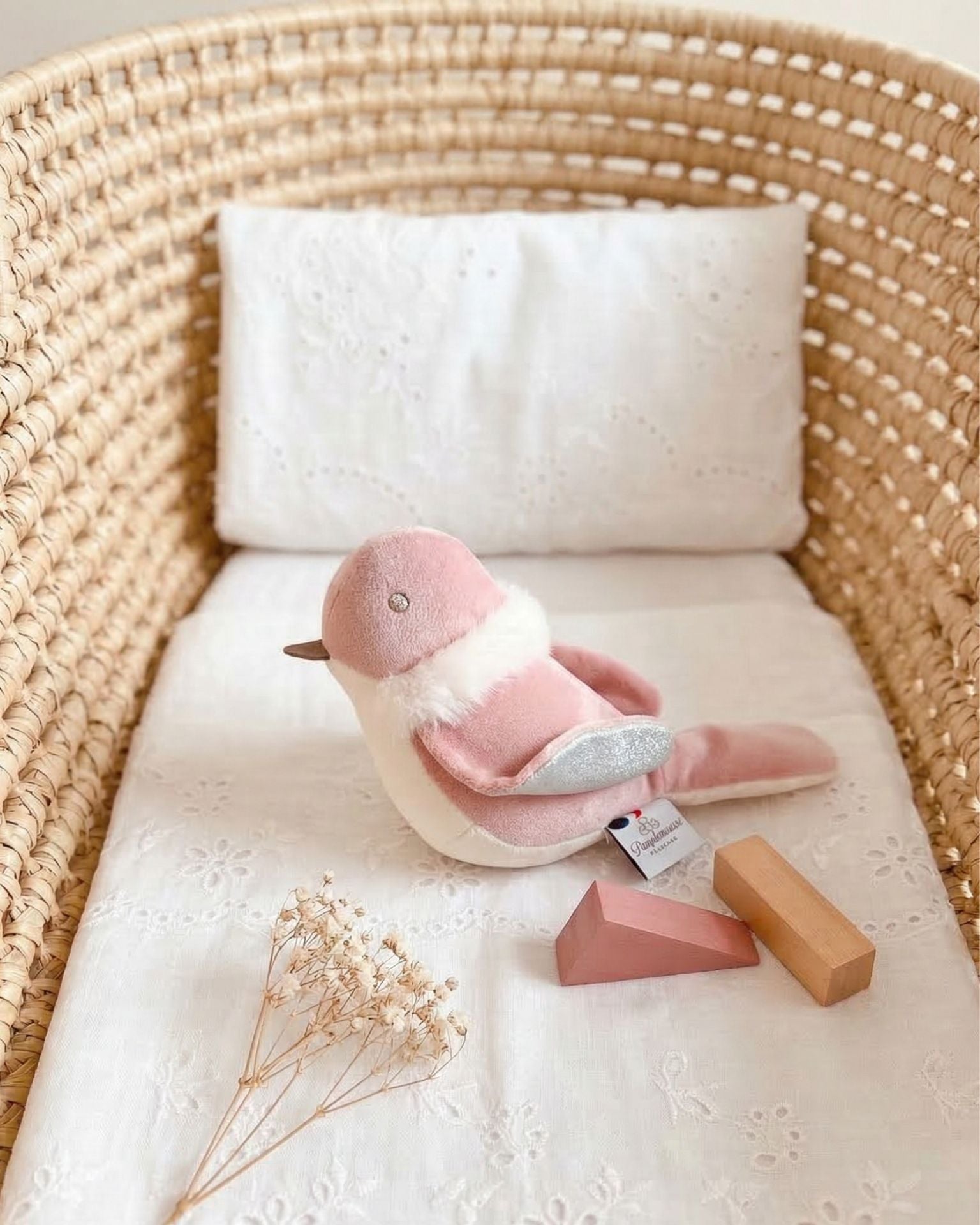 Oiseau d'éveil Rose