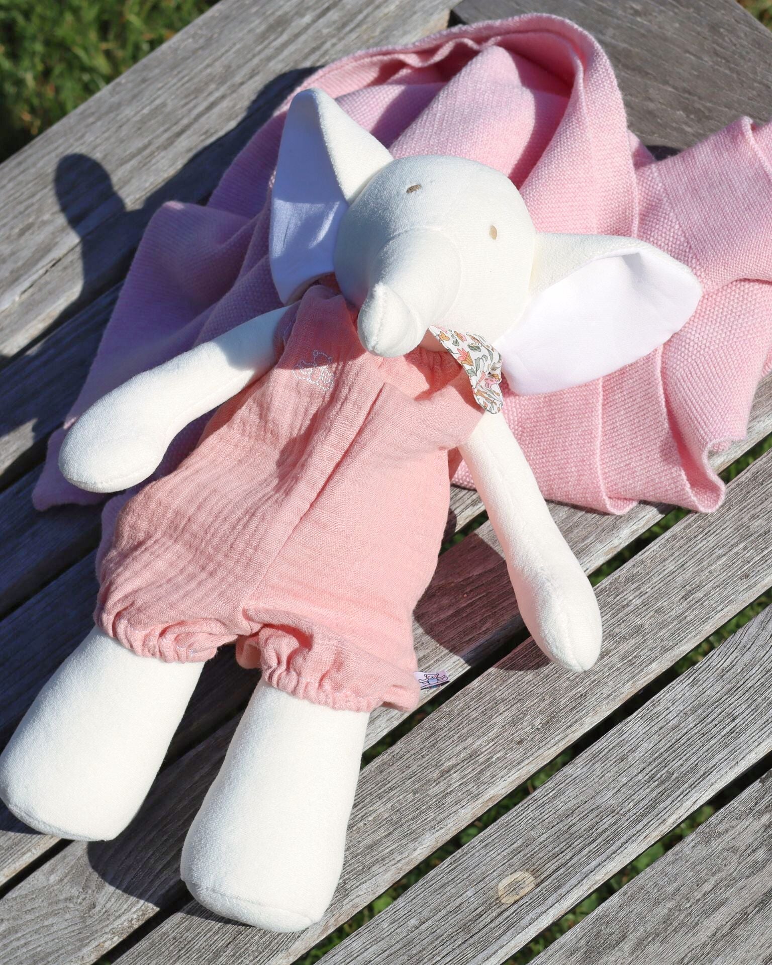 Poupée Bernadette l'éléphant
