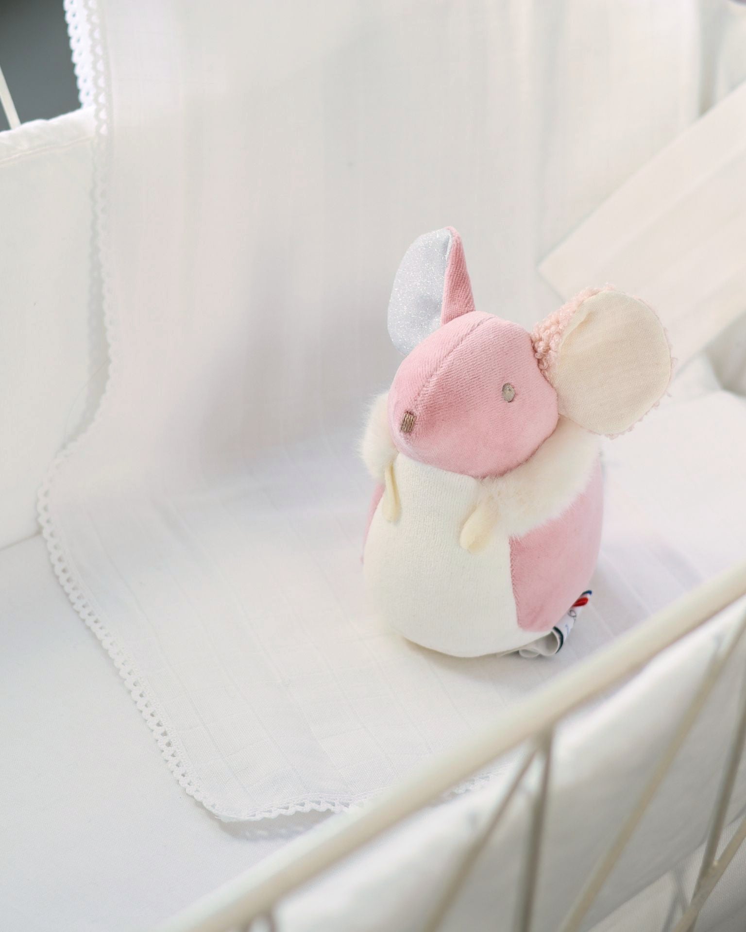 Souris d'éveil Rose