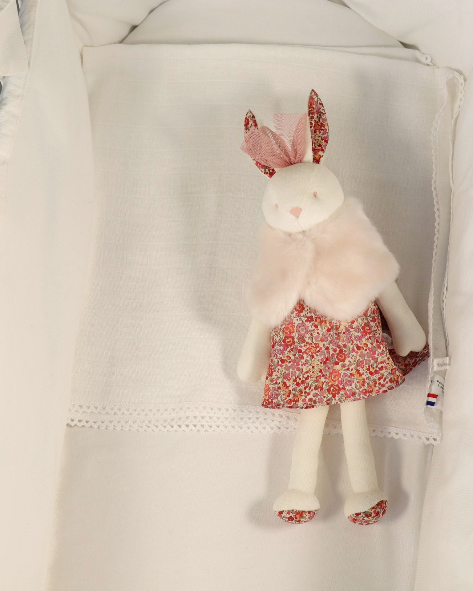 Poupée en tissu Colette - Liberty Rose