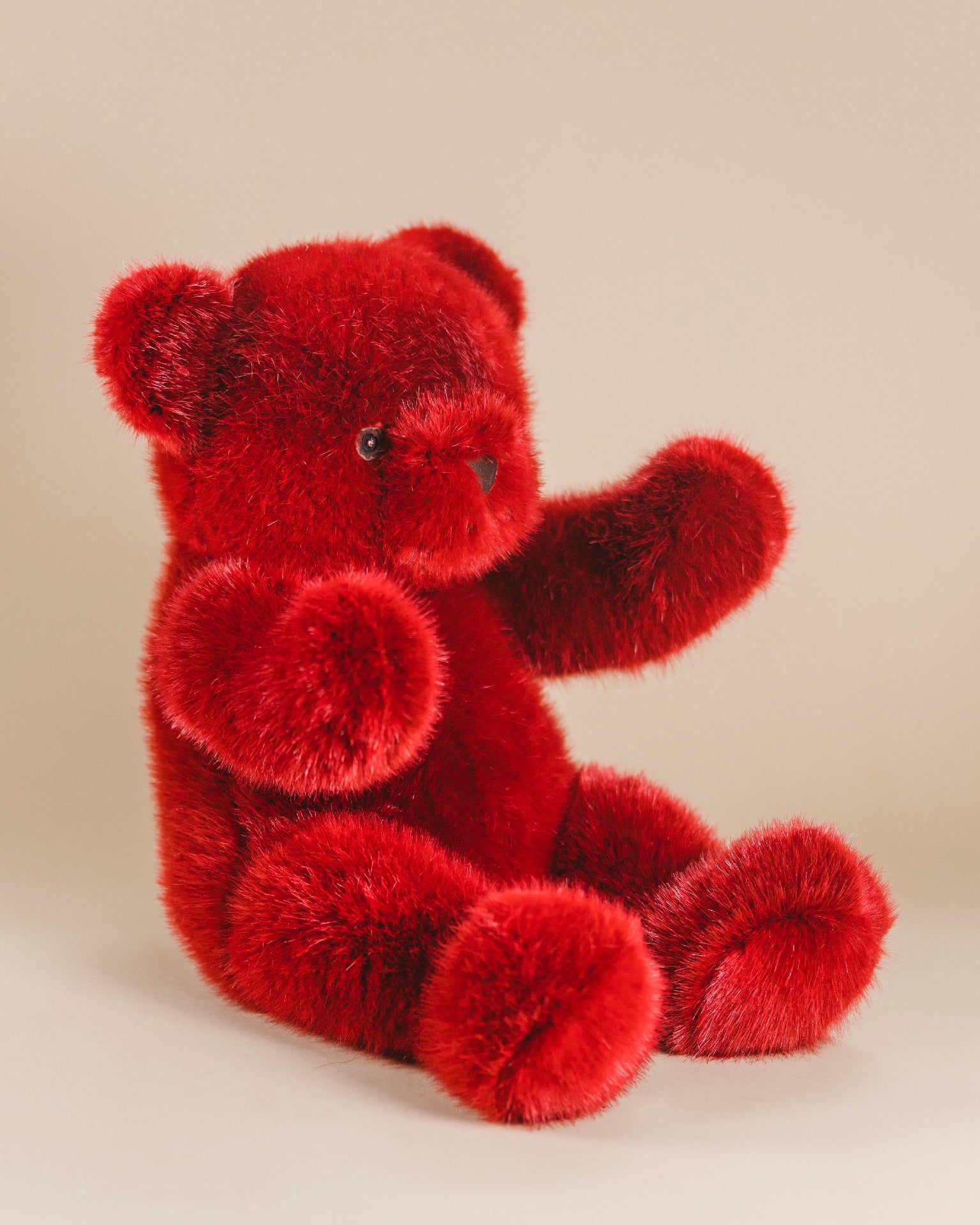 Peluche Ours Robert Rouge