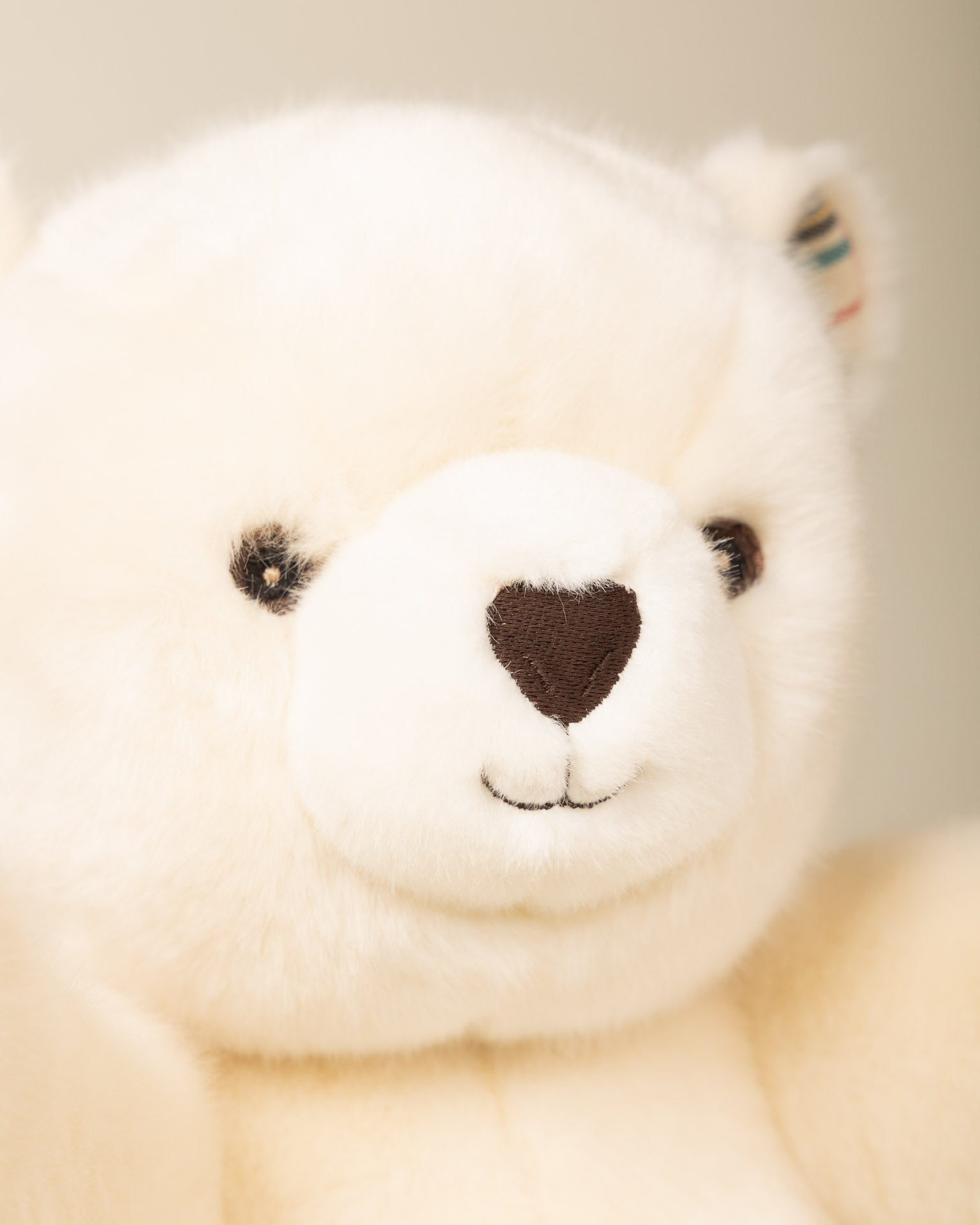 Peluche Grand Ours Robert Beige Ecossais