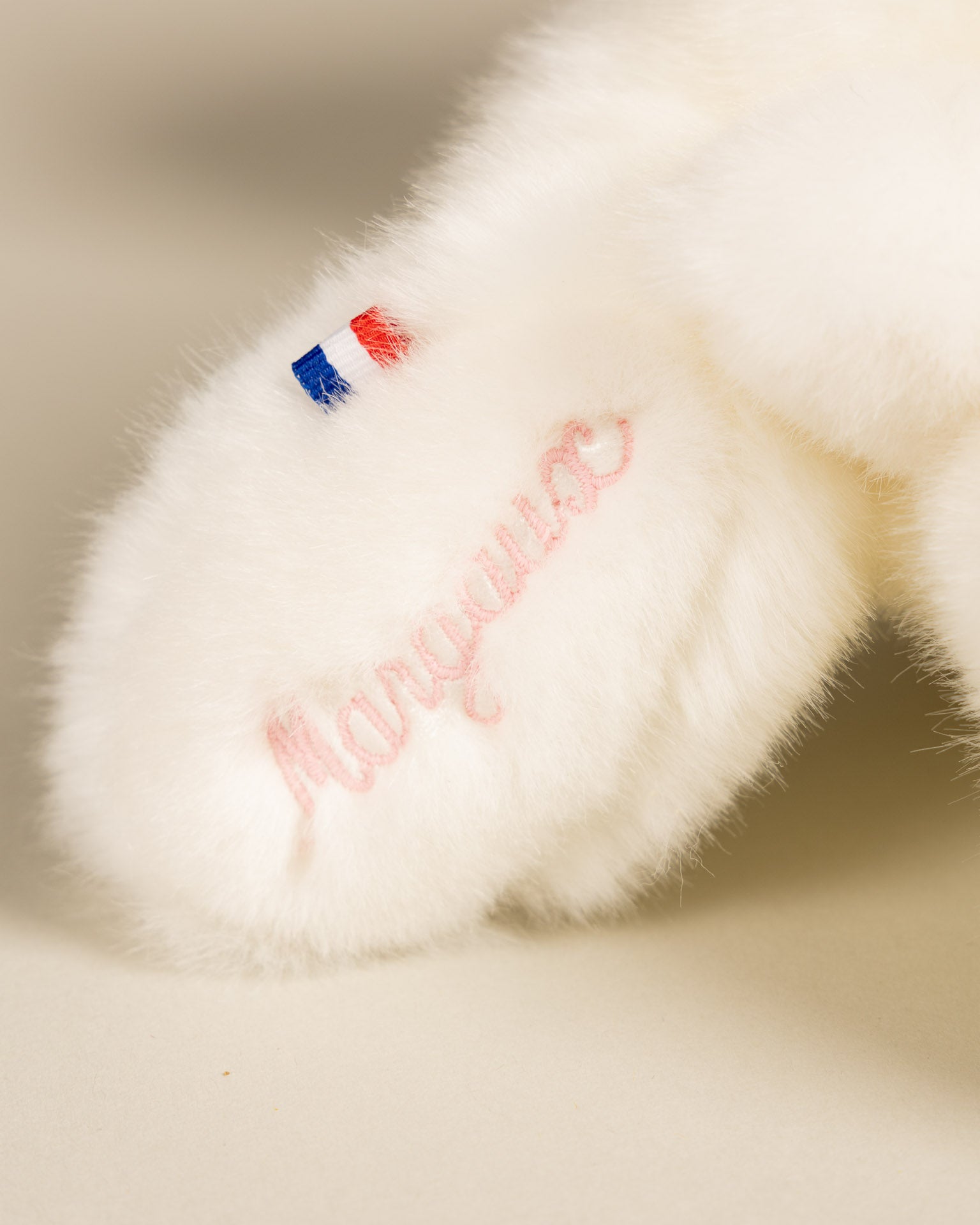 Lapin en Peluche Martin Blanc Liberty