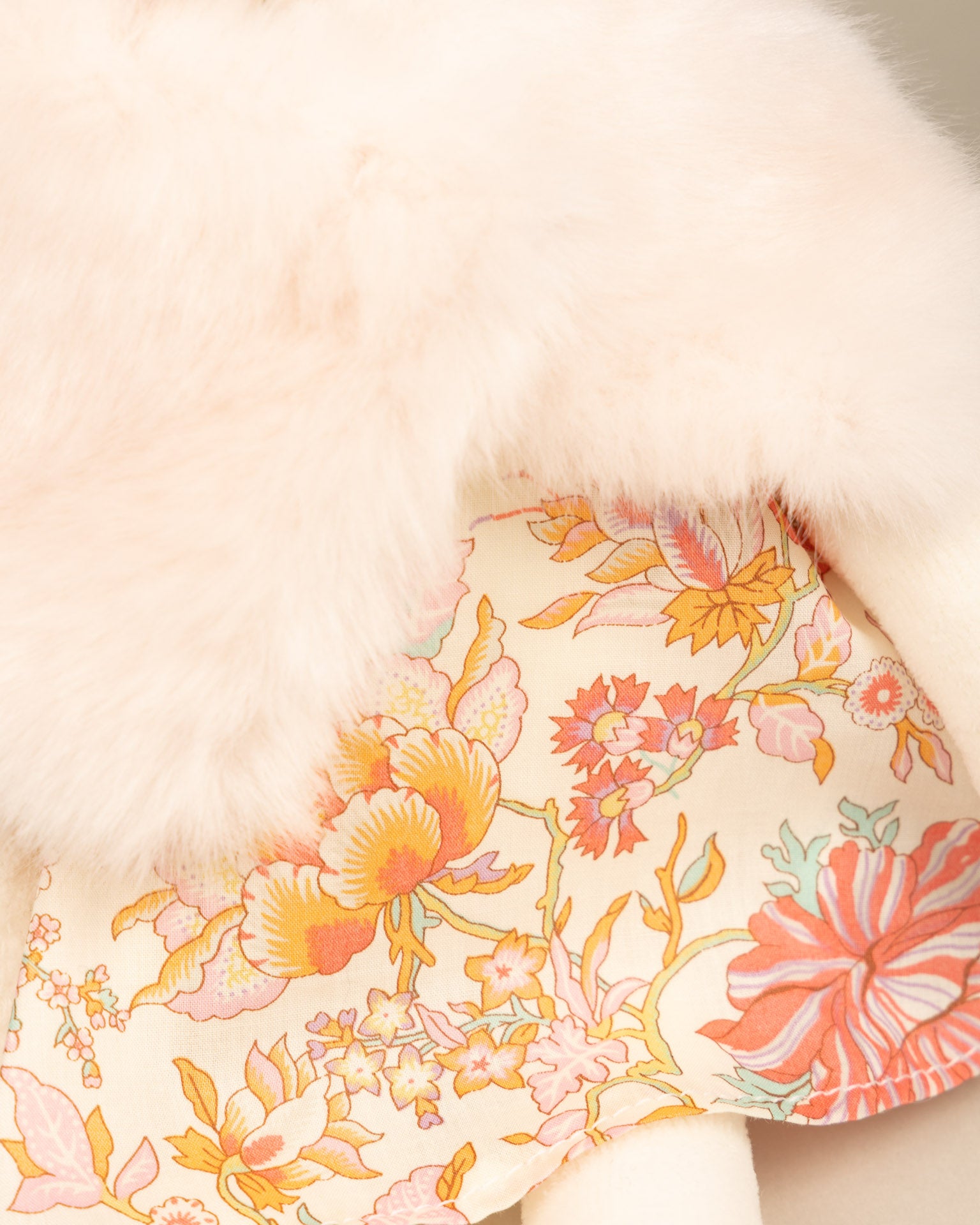 Poupée en tissu Colette - Liberty Rose