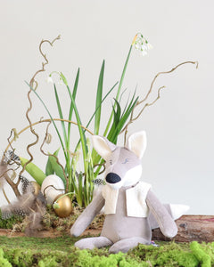 Poupée le loup Henri