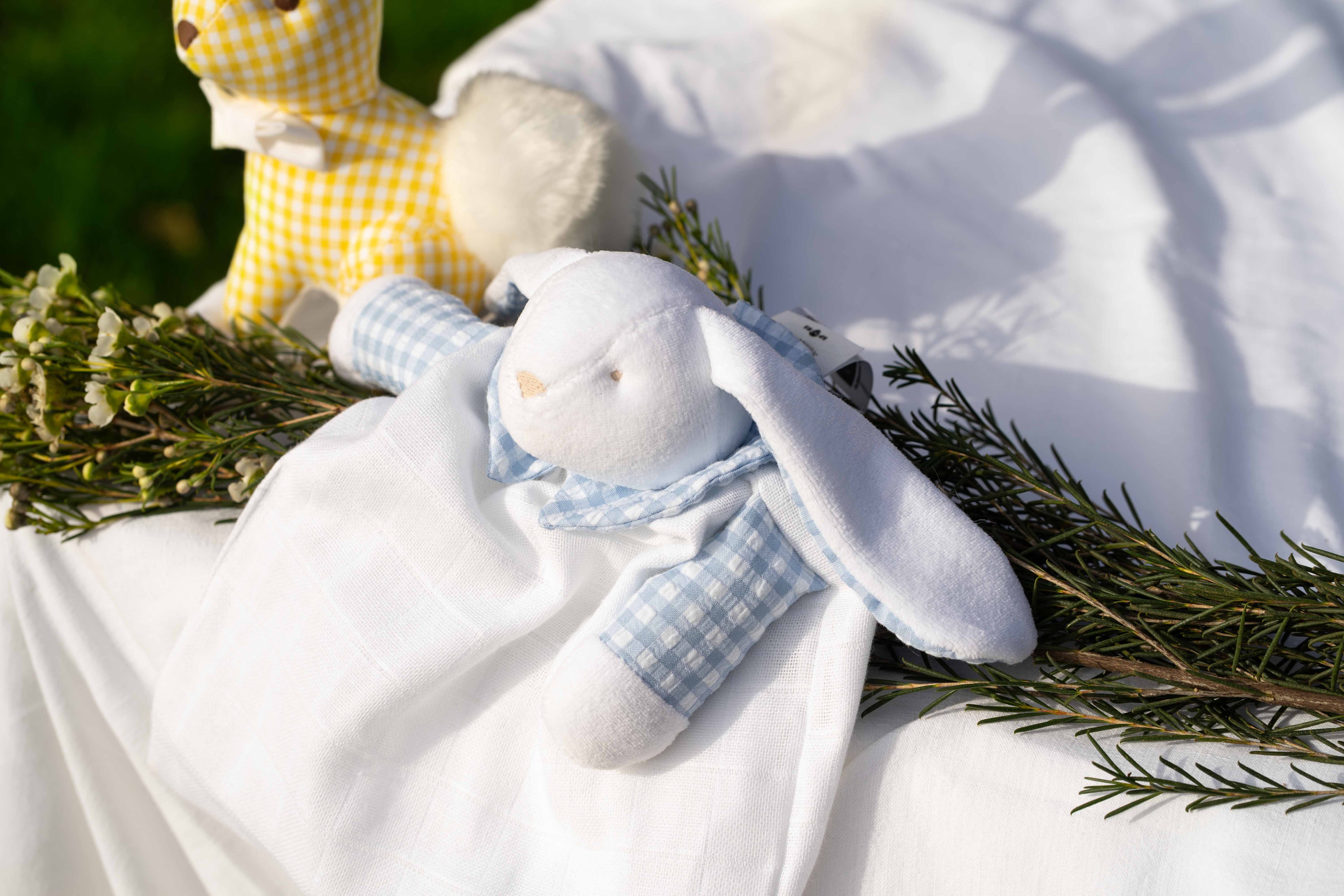 Doudou Lapin Vichy