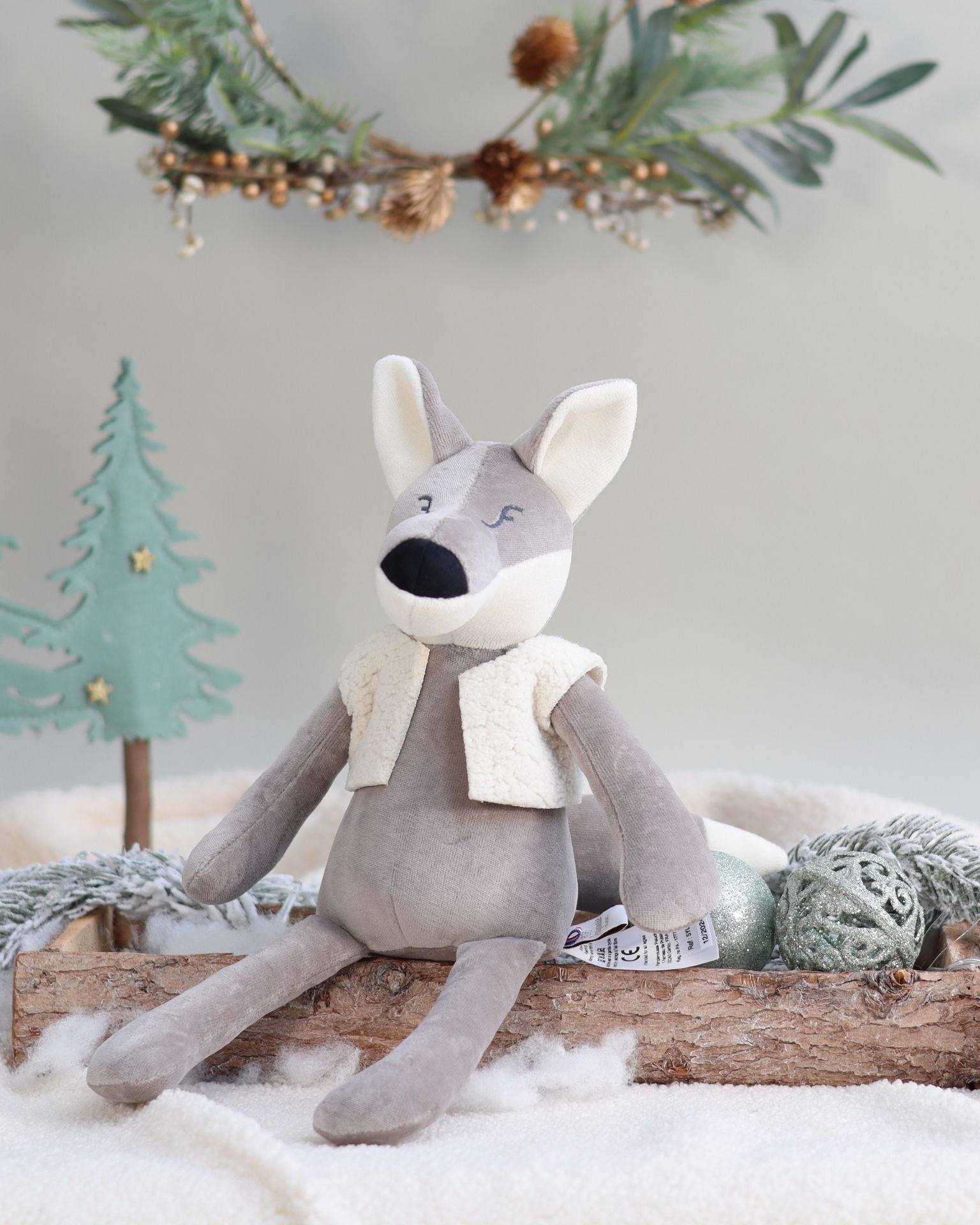 Poupée le loup Henri