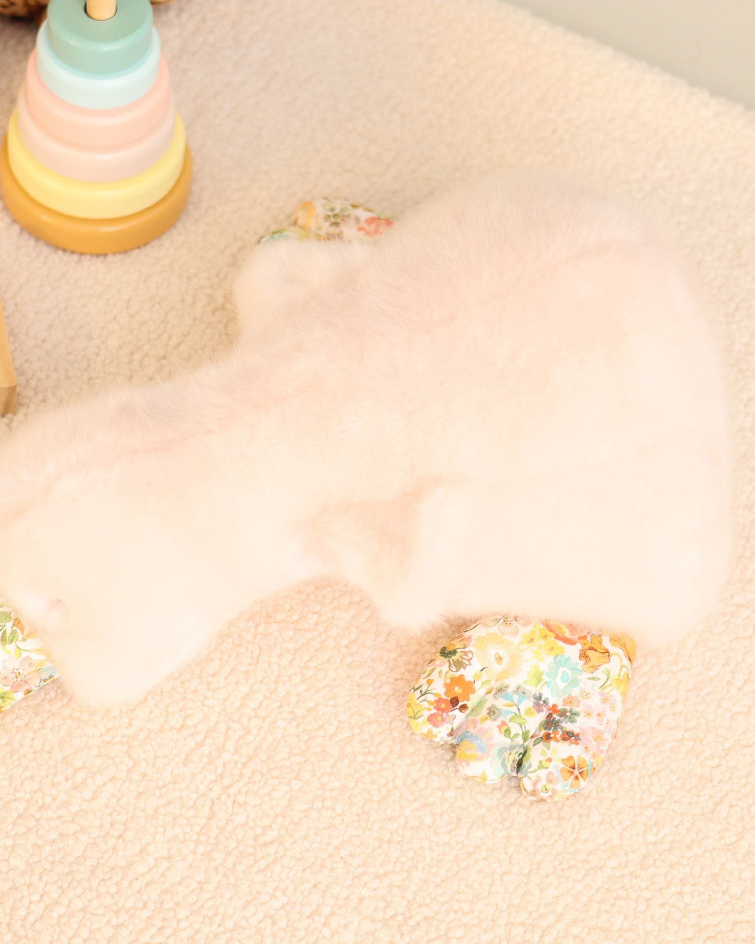 Peluche Le canard Aglaé Rose Liberty