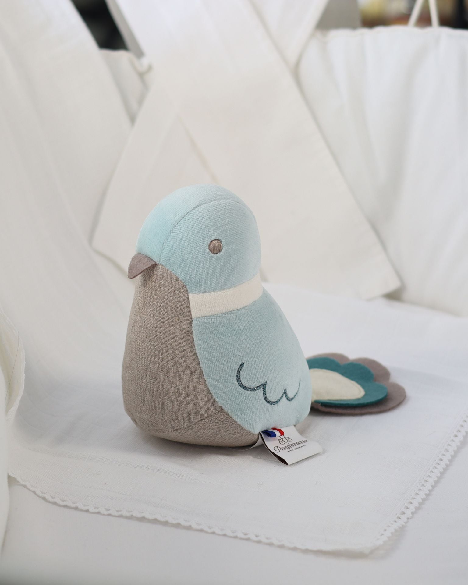 Oiseau musical Bleu