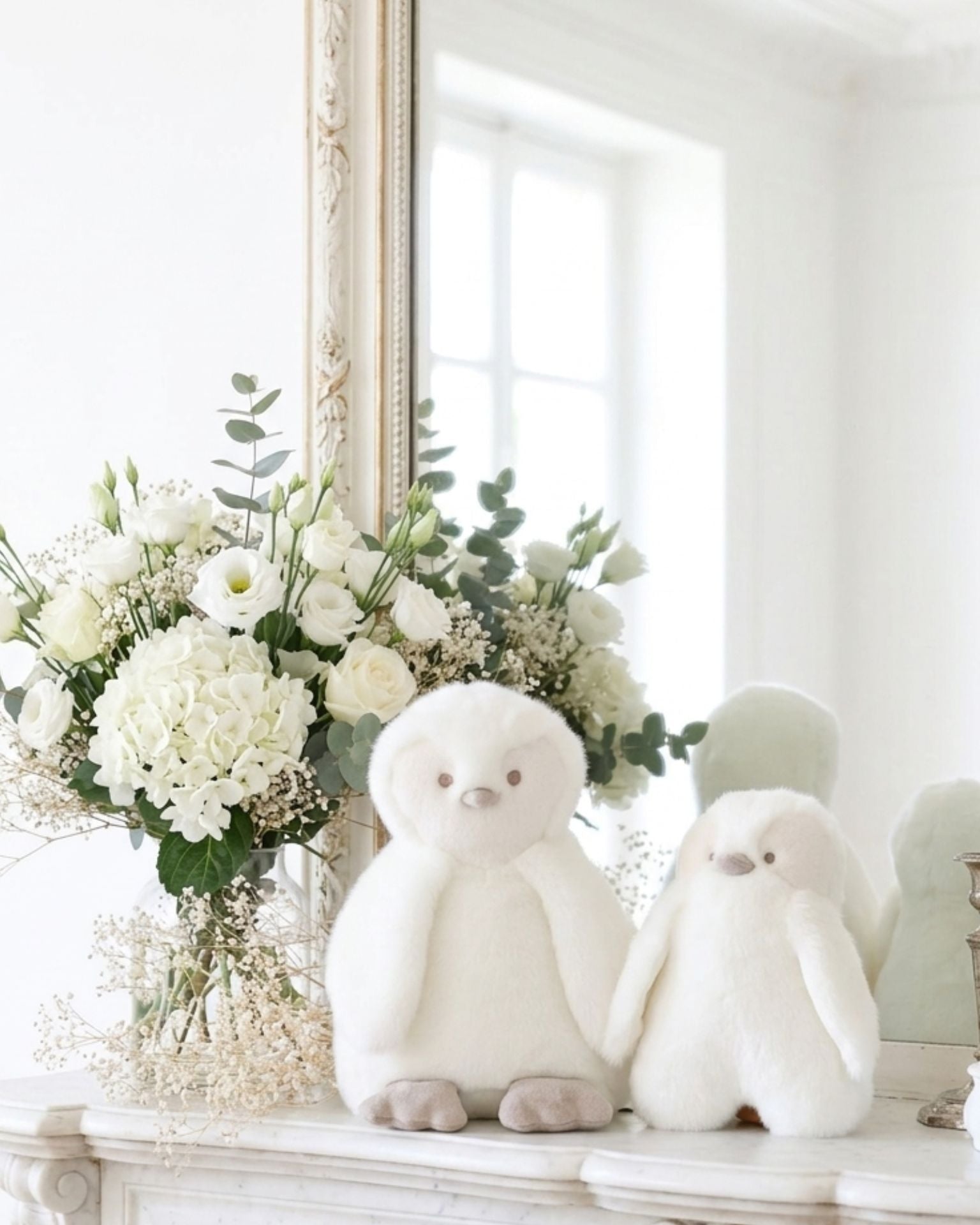 Peluche Victor Le Pingouin Blanc