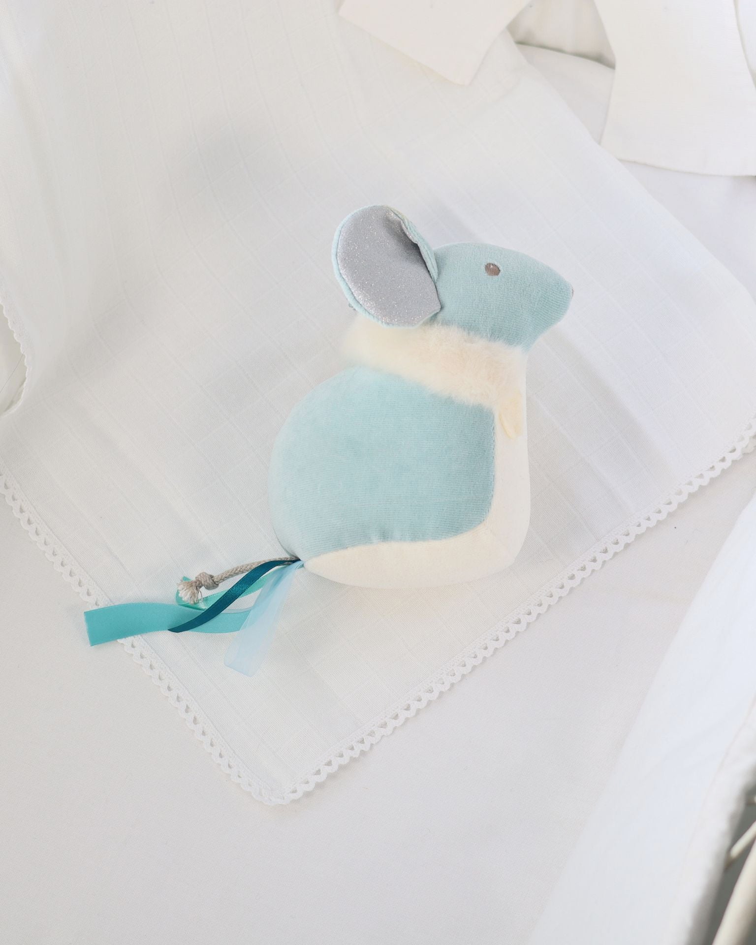 Souris d'éveil Bleu
