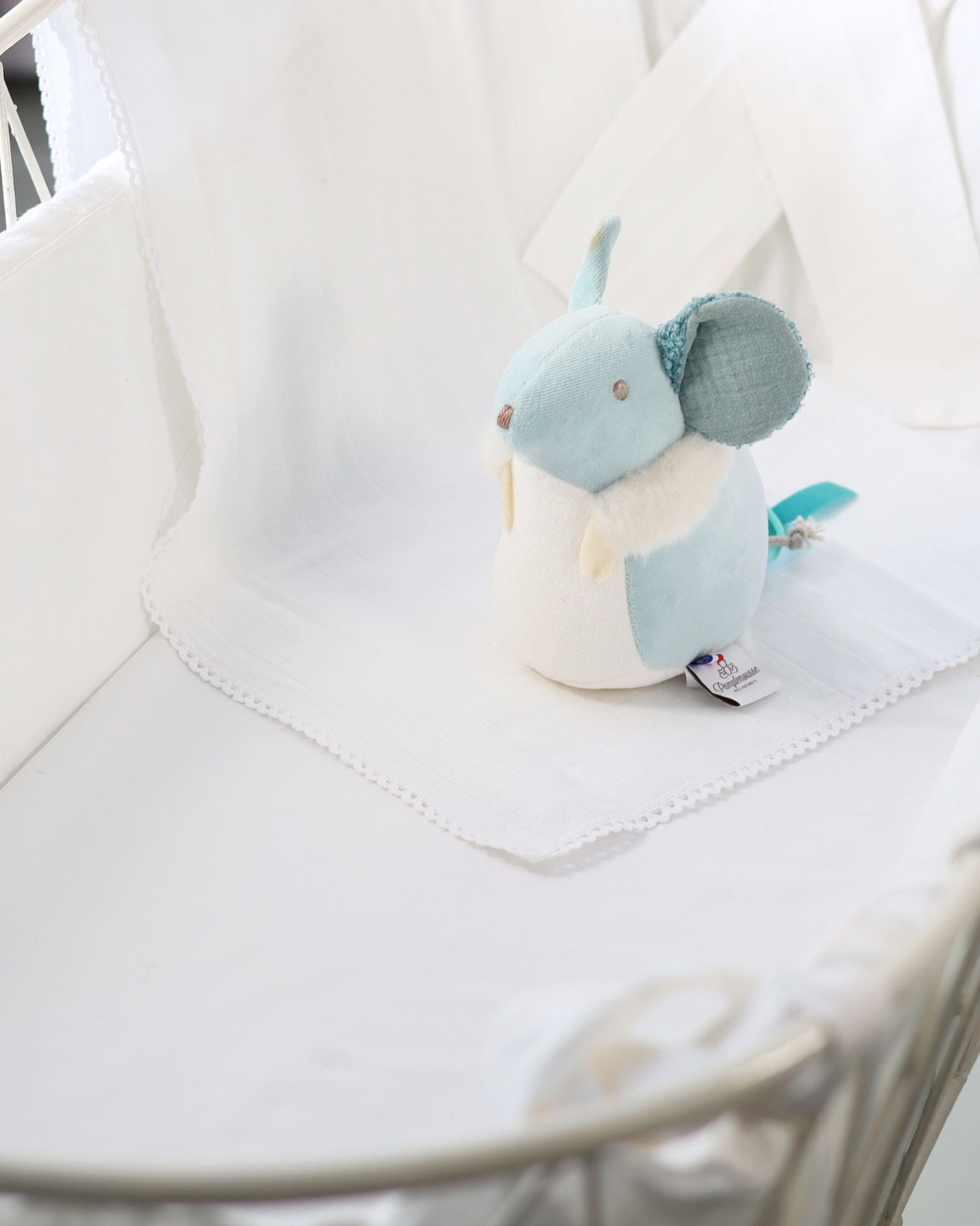 Souris d'éveil Bleu