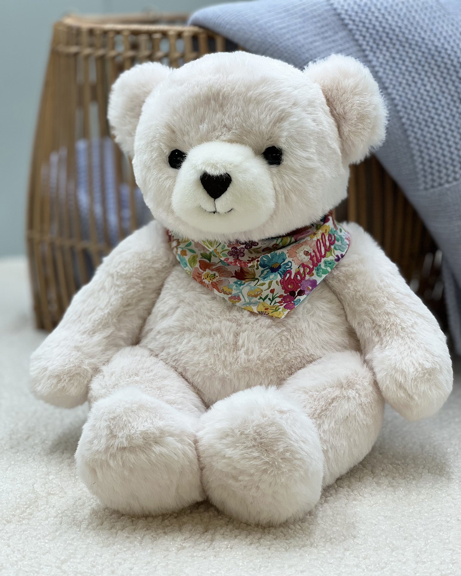 Peluche Ours Maurice Beige Pamplemousse Peluches