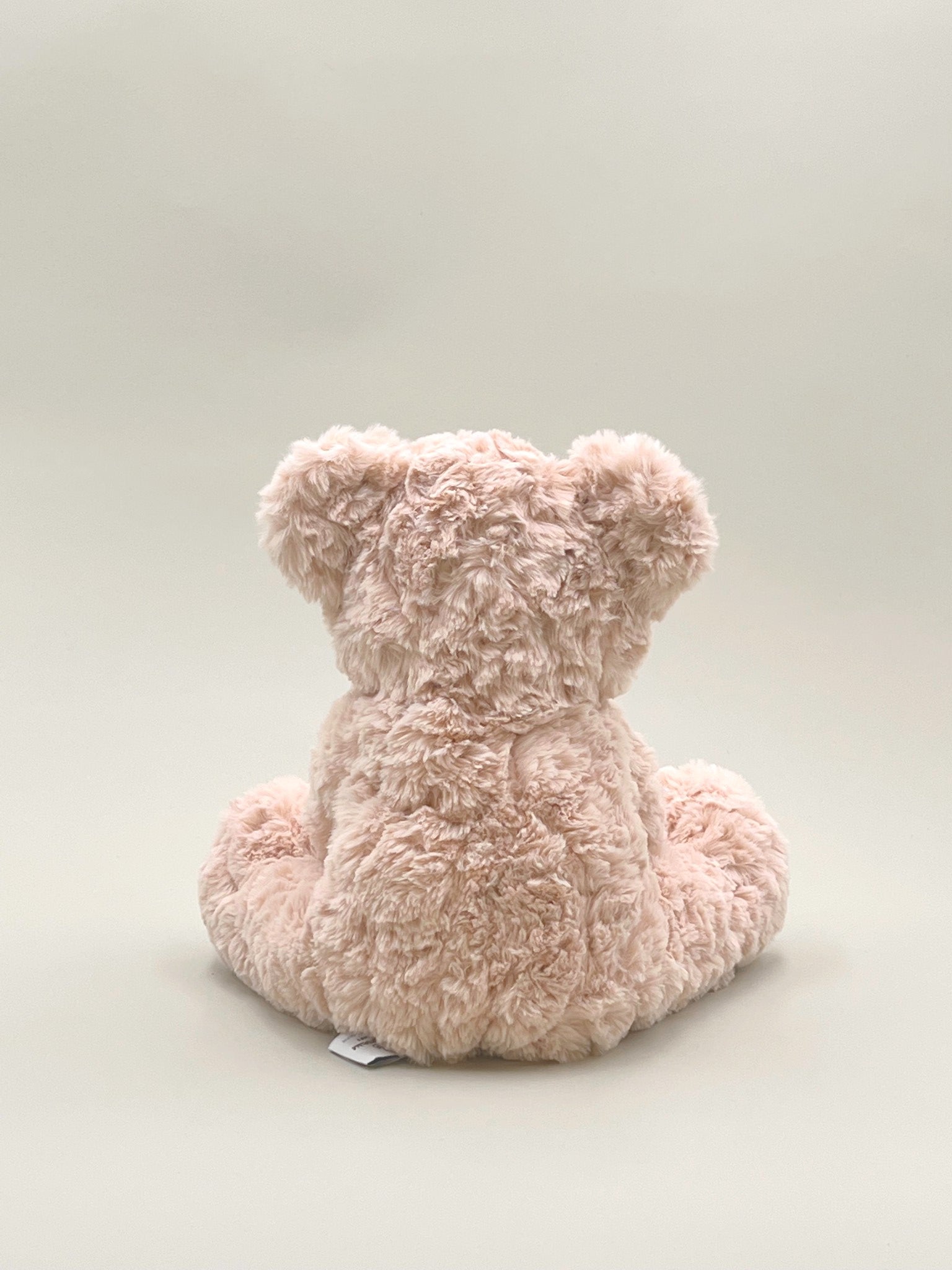 Peluche Ours Harold Rose Poudré - Ruban Satin