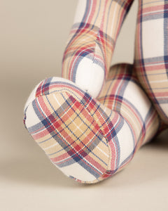 Peluche en tissu Ours Ecossais