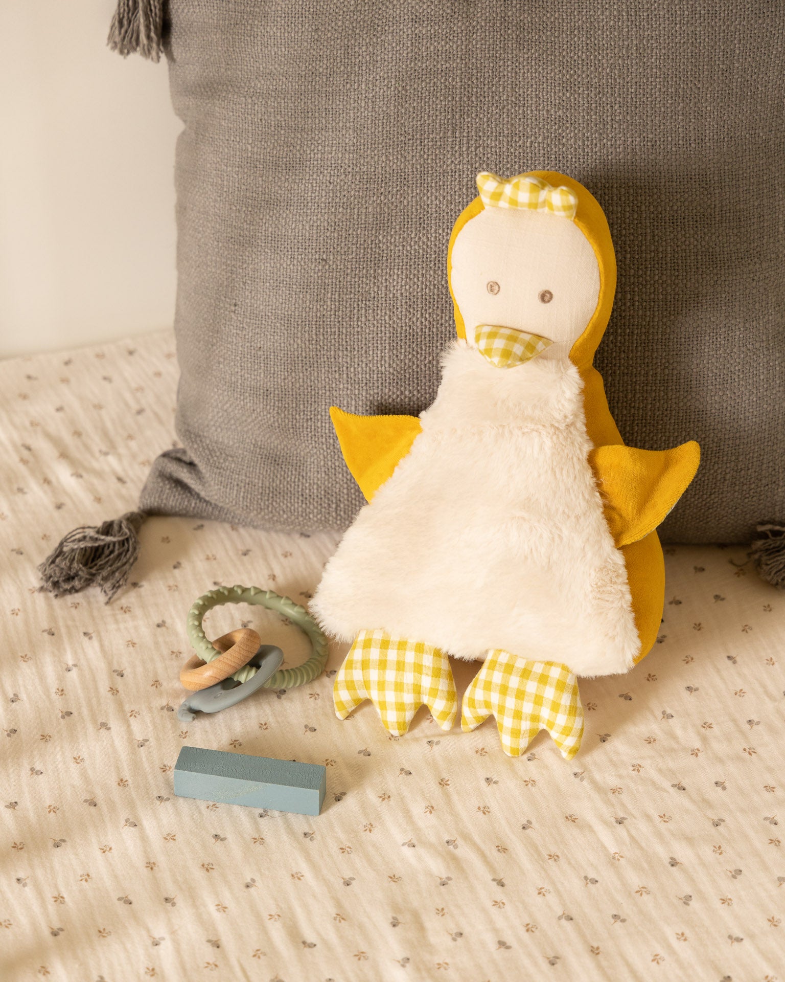 Peluche Jeanne la Poulette