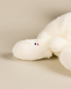 Lapin en Peluche Martin  Blanc Liberty Bleu