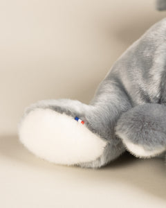Lapin en Peluche Martin  Bleu Gris Liberty