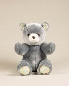 Peluche Grand Ours Robert Bleu Gris Liberty