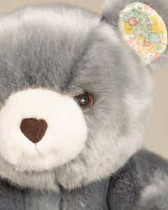 Peluche Grand Ours Robert Bleu Gris Liberty