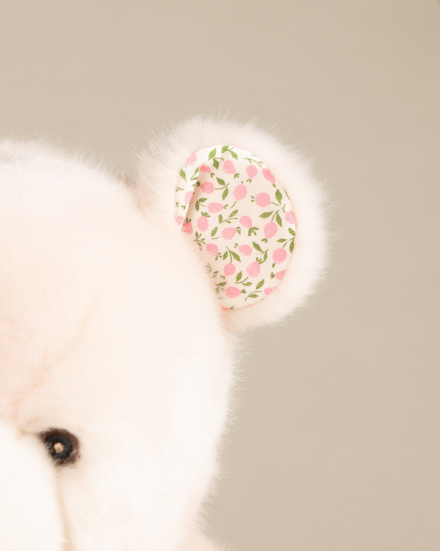 Peluche Grand Ours Robert Rose Liberty