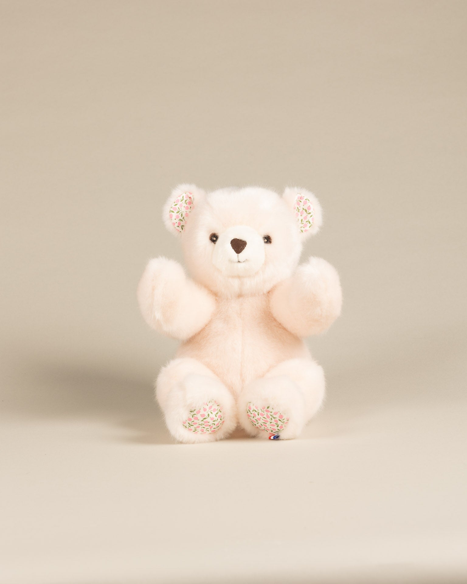 Peluche Petit Ours Robert Rose Liberty