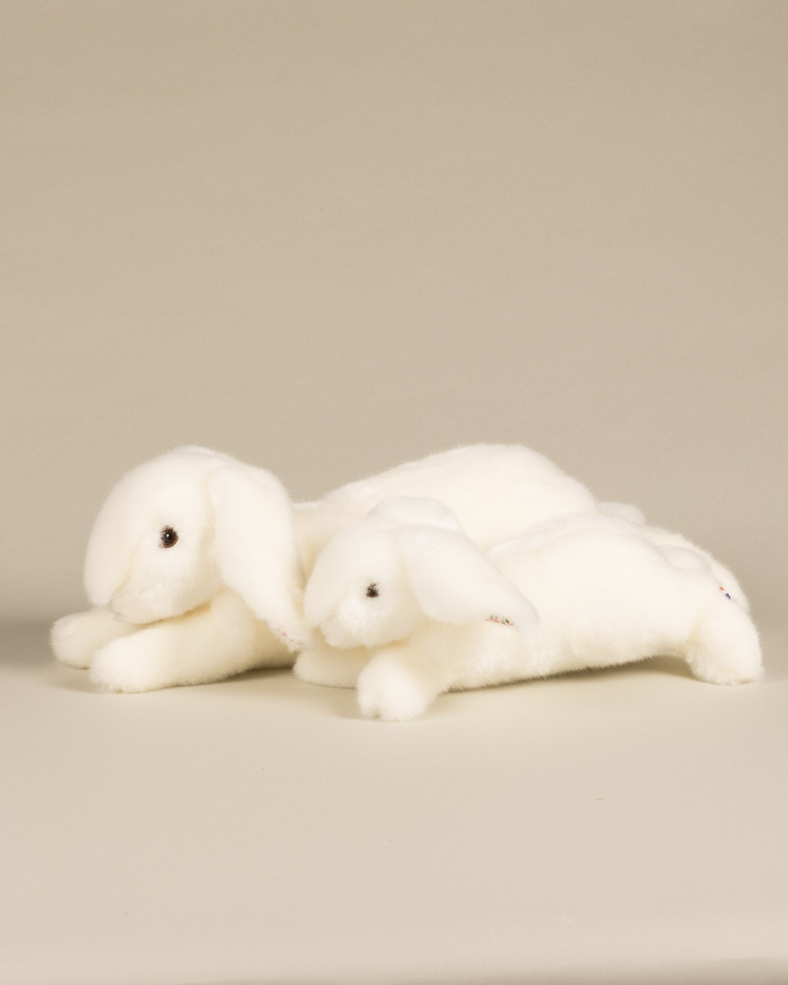 Lapin en Peluche Martin Blanc Liberty Rose