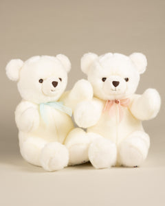 Peluche Grand Ours Robert "Le Magnifique Bleu"