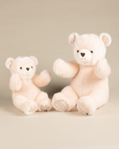 Peluche Grand Ours Robert Rose Liberty
